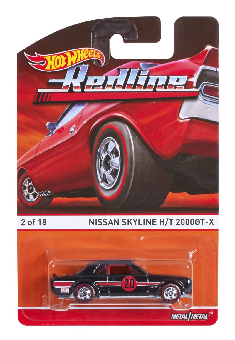 Hot Wheels NISSAN SKYLINE H/T 2000GT-X 2015 (CFN67)