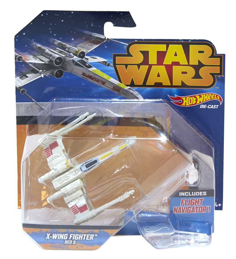 Hot Wheels X-WING FIGHTER RED 5 2015 (CGW67)