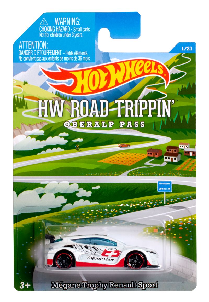 Hot Wheels MEGANE TROPHY RENAULT SPORT 2015 (DFL56)