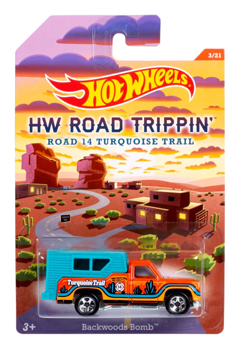 Hot Wheels BACKWOODS BOMB 2015 (DFL57)