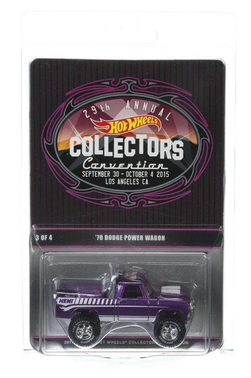Hot Wheels '70 DODGE POWER WAGON 2015 (DJX36)
