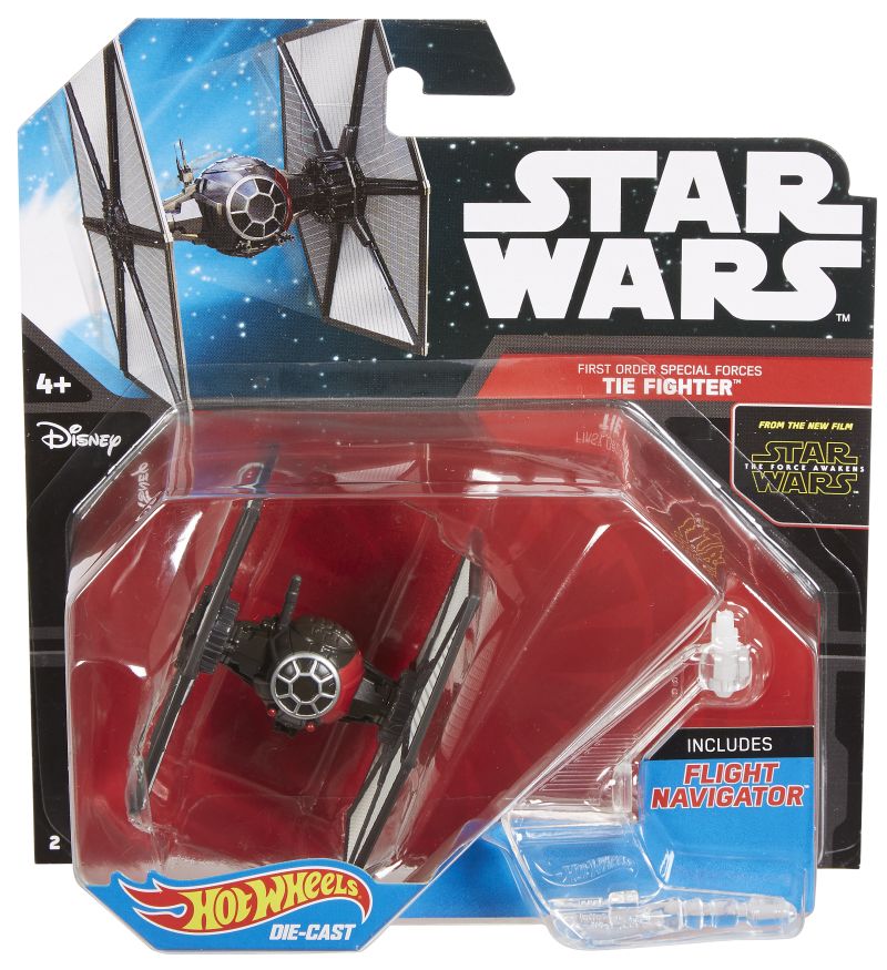 Hot Wheels FIRST ORDER SPECIAL FORCES TIE FIGHTER 2016 (CKJ67)