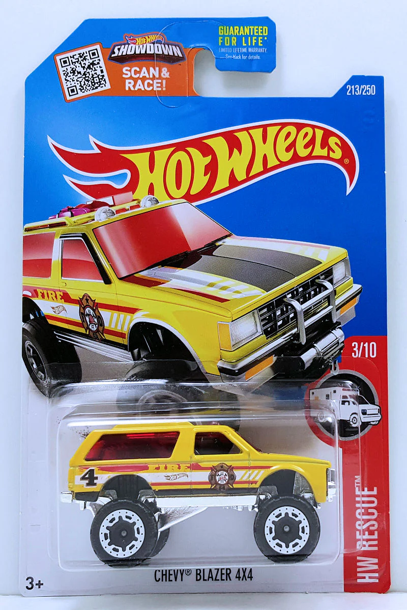 Hot Wheels Chevy Blazer 4x4 2016 (DHT03)