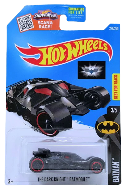 Hot Wheels The Dark Knight Batmobile 2016 (DHT17)