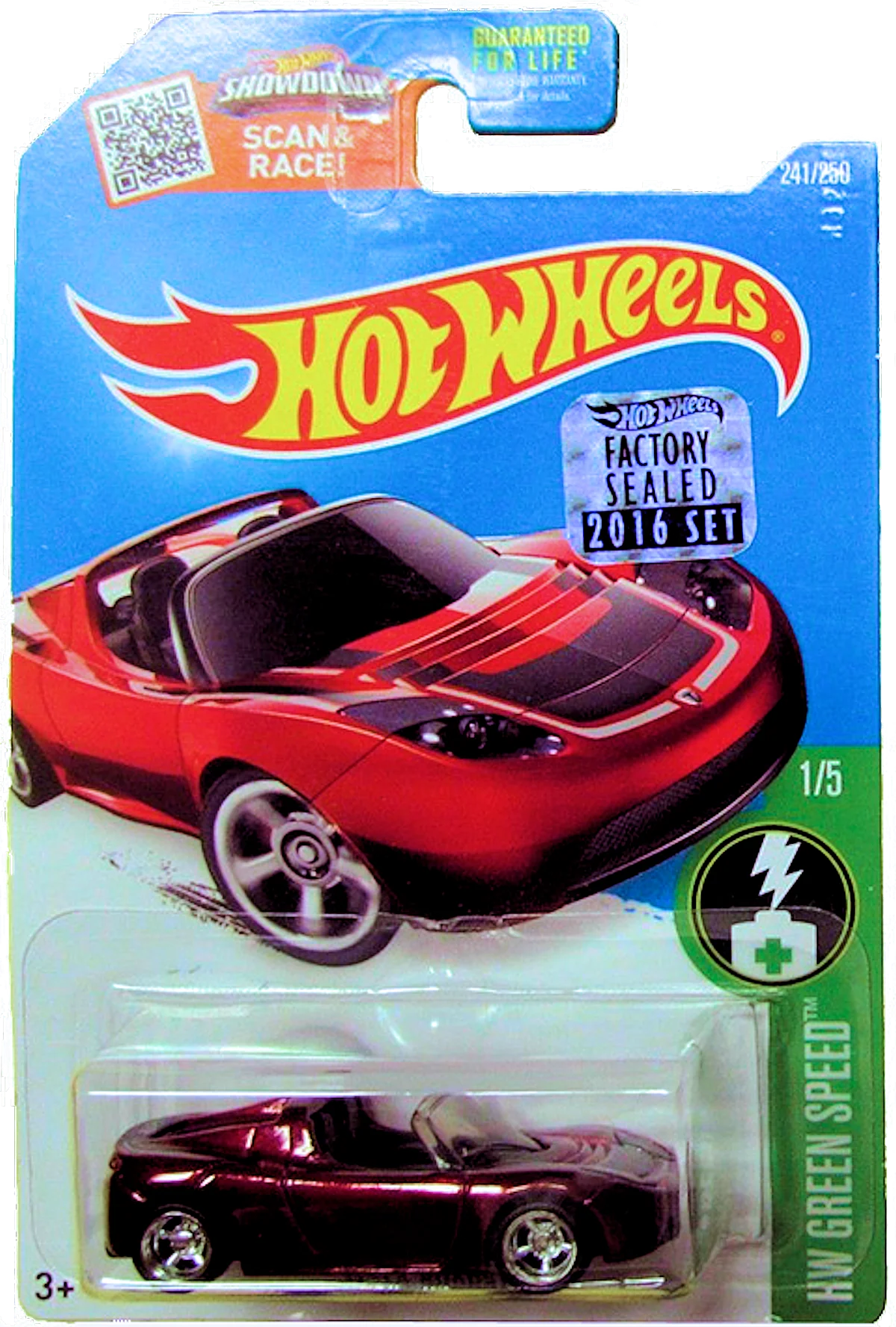 Hot Wheels Tesla Roadster 2016 (DHT90)
