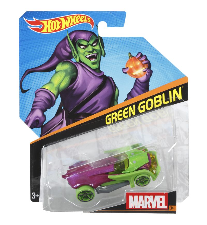 Hot Wheels GREEN GOBLIN 2016 (DJJ50)