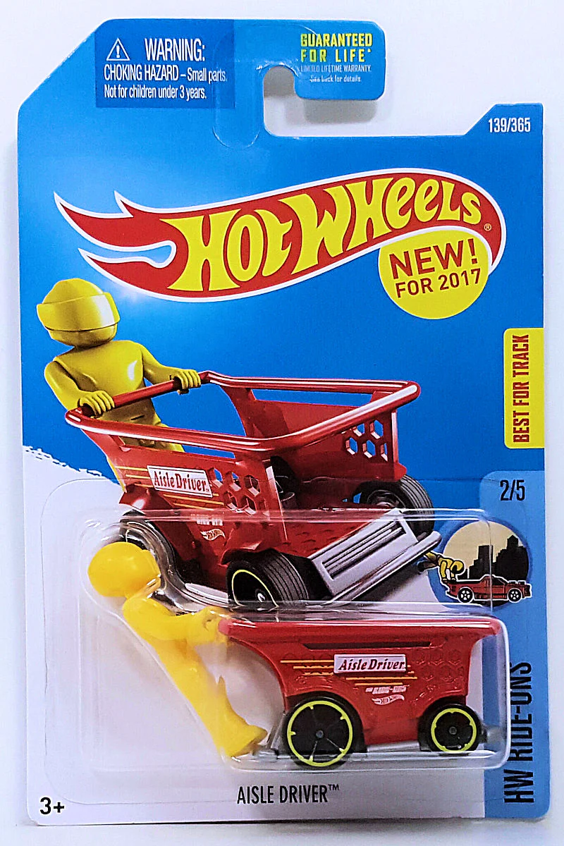 Hot Wheels Aisle Driver 2017 (DTX21)