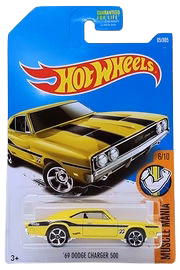 Hot Wheels '69 Dodge Charger 500 2017 (DTY89)