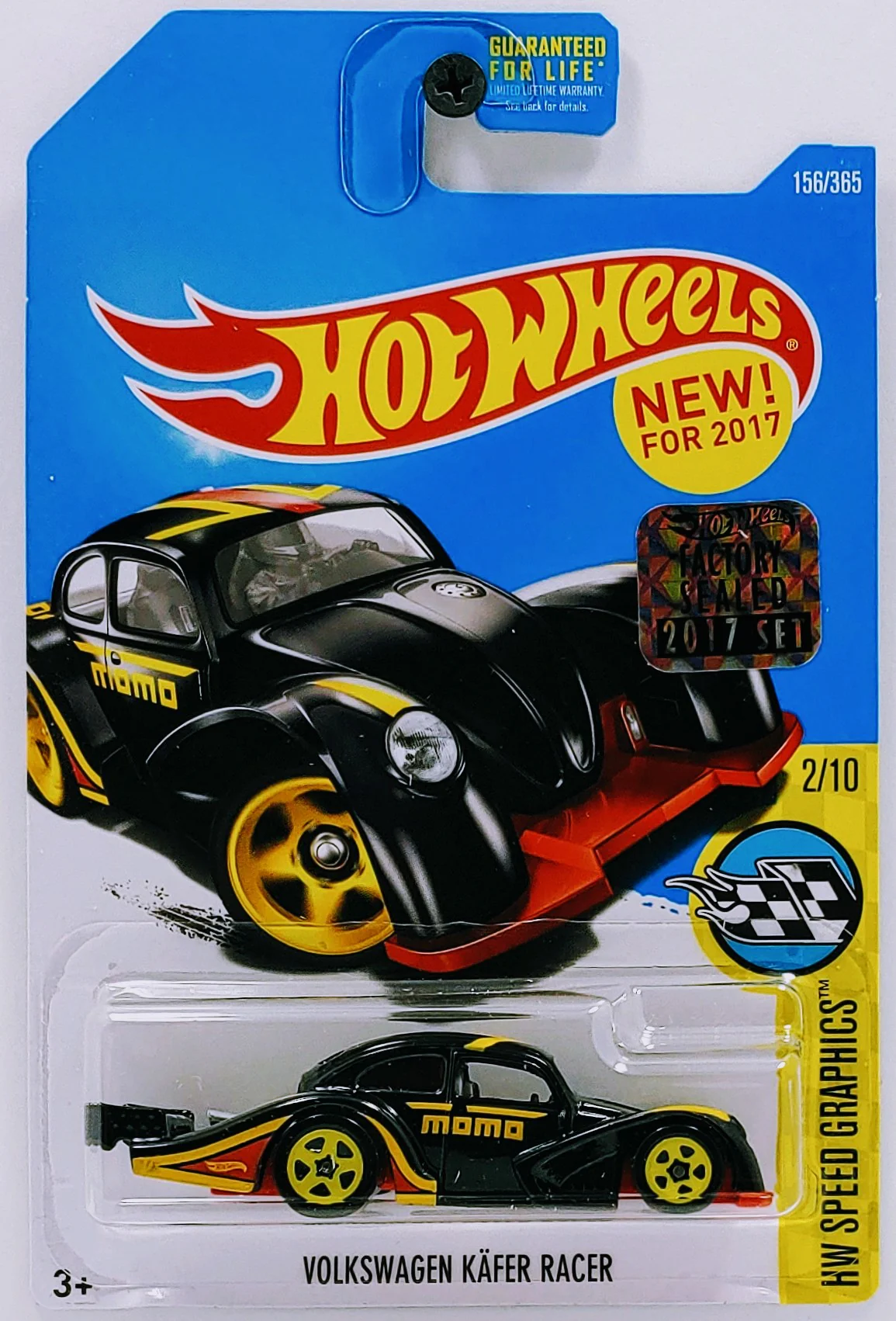Hot Wheels Volkswagen Käfer Racer 2017 (DVB60)