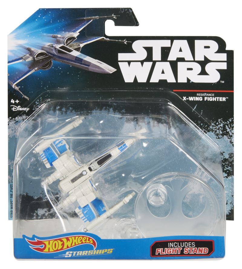 Hot Wheels RESISTANCE X-WING FIGHTER 2017 (DXX47)