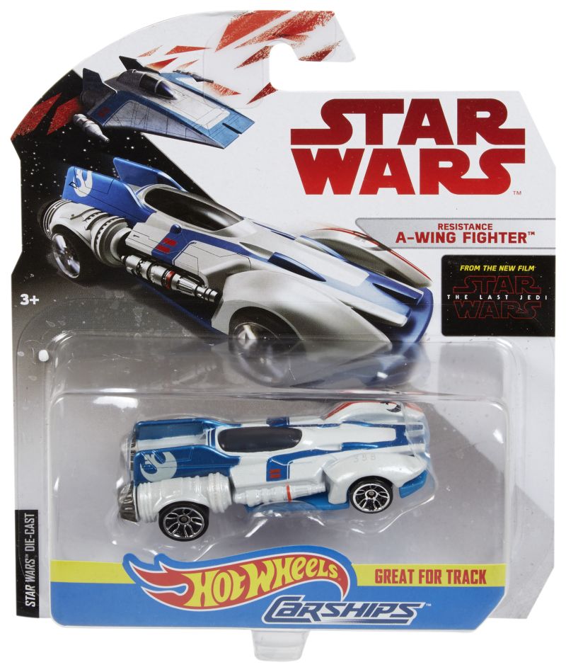 Hot Wheels RESISTANCE A-WING FIGHTER 2017 (FBB75)