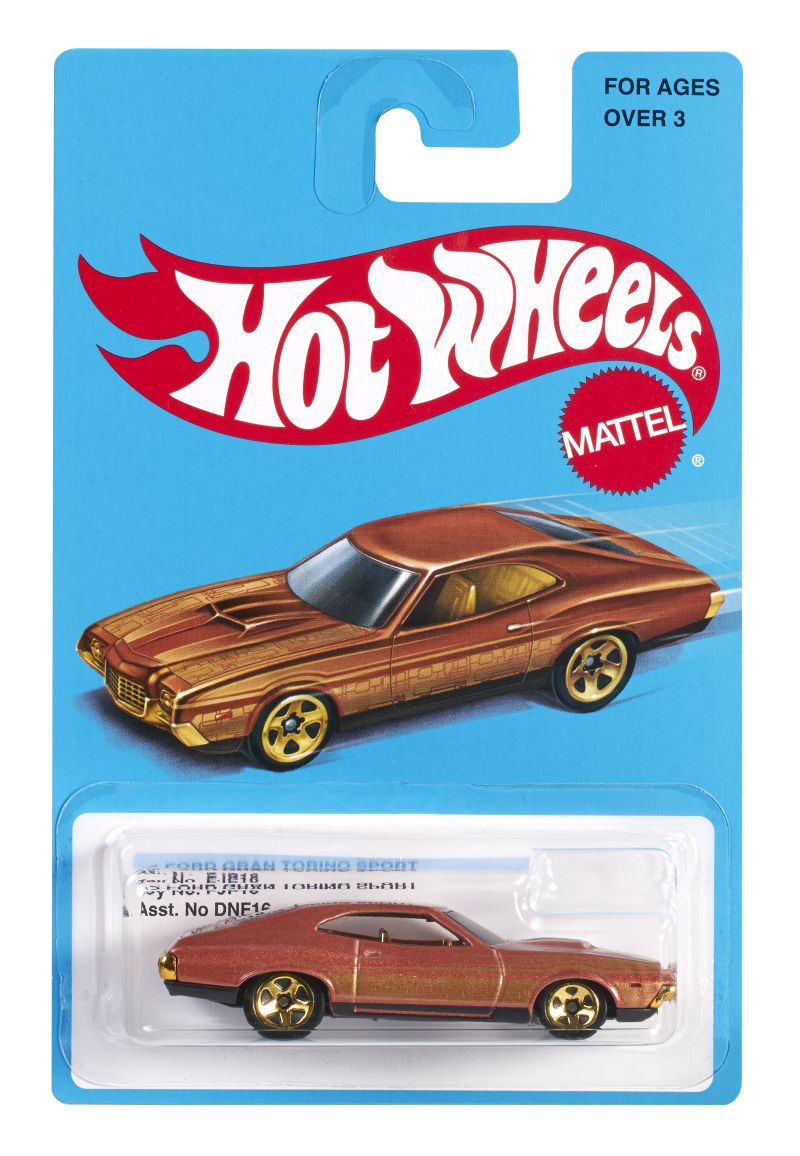 Hot Wheels '72 FORD GRAN TORINO SPORT 2017 (FJP16)