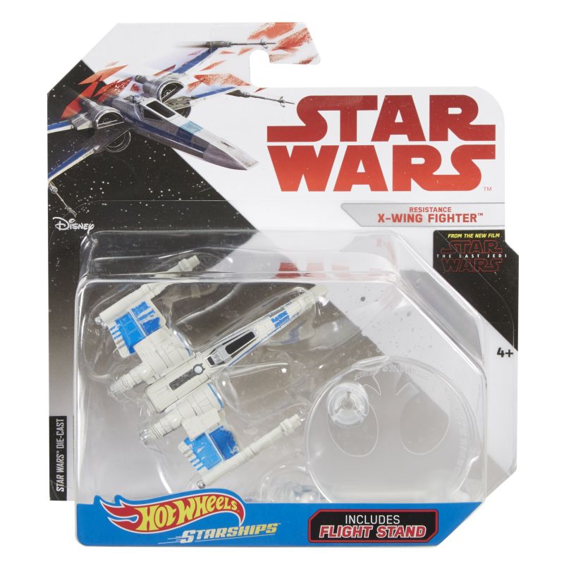 Hot Wheels RESISTANCE X-WING FIGHTER 2018 (FBB26)