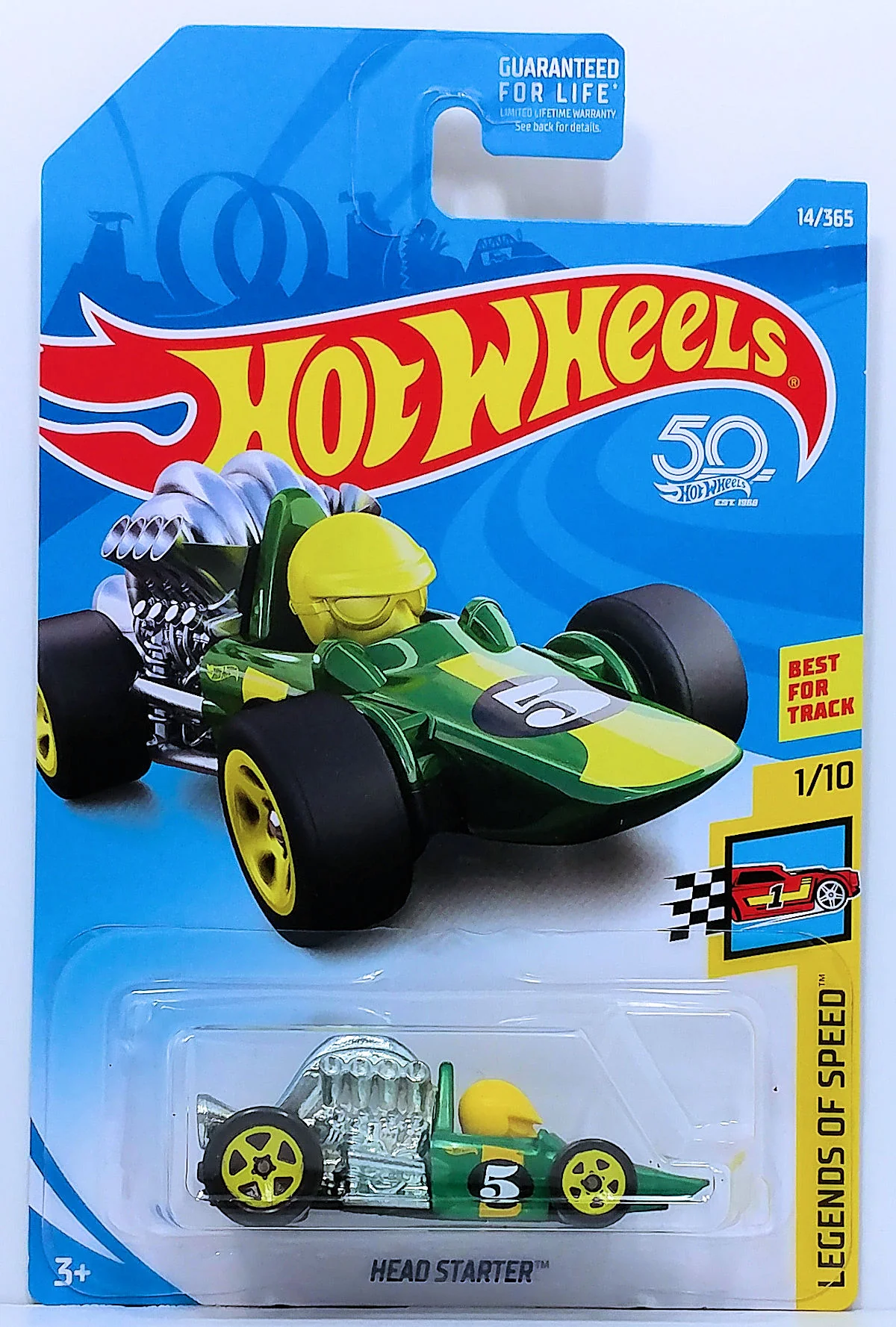 Hot Wheels Head Starter 2018 (FJW05)