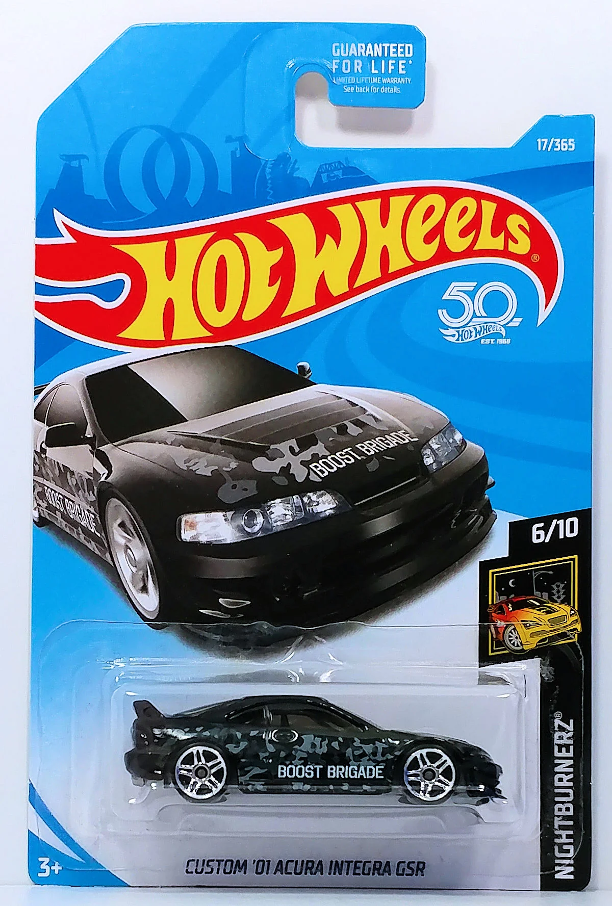 Hot Wheels Custom '01 Acura Integra GSR 2018 (FJX69)