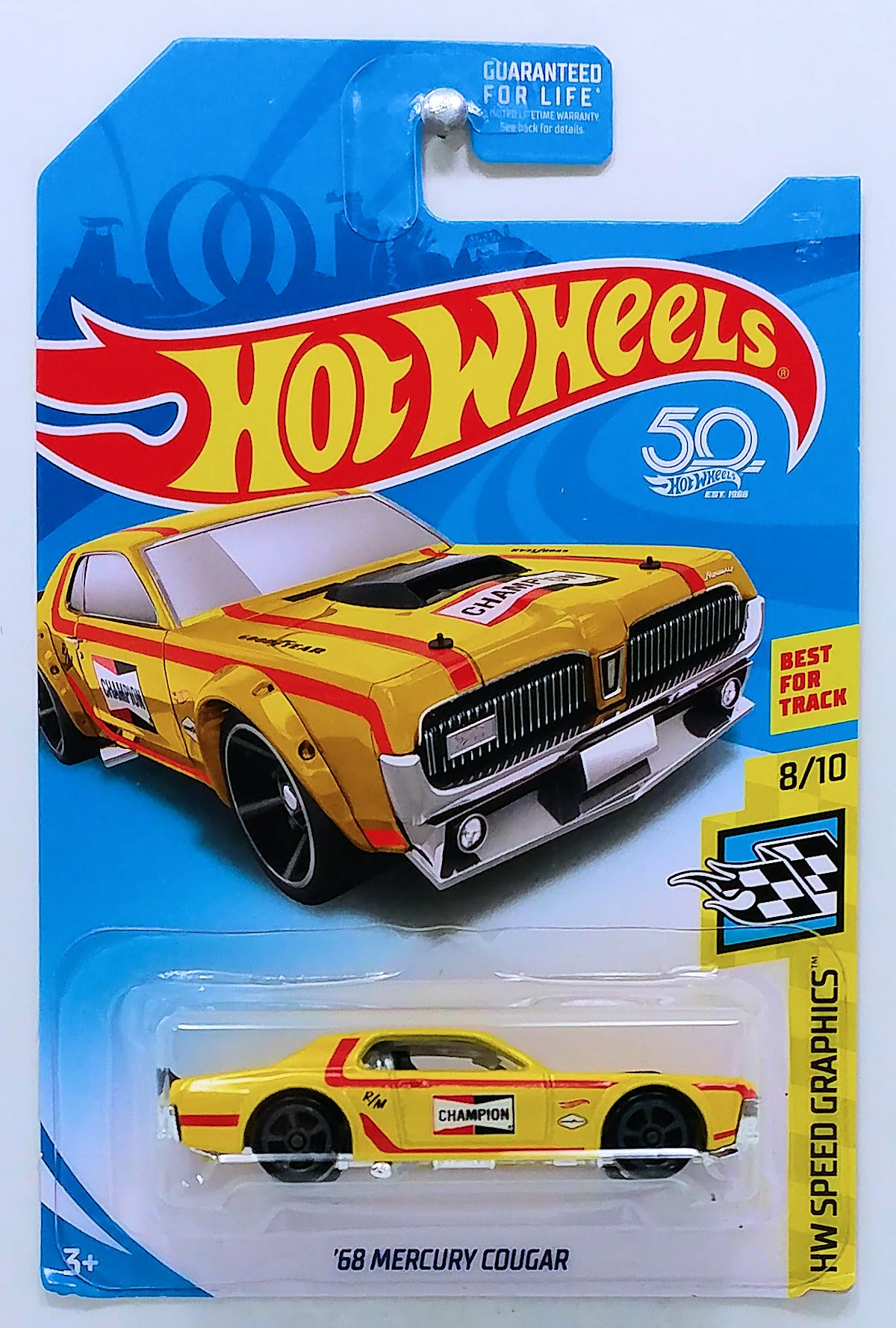 Hot Wheels '68 Mercury Cougar 2018 (FJY41)