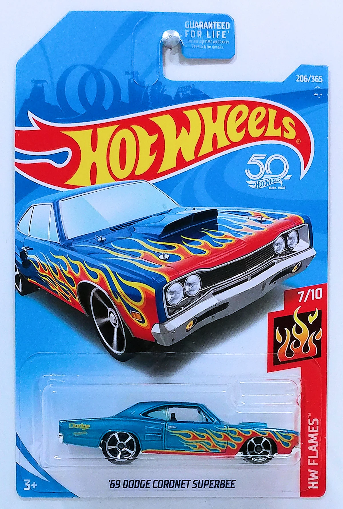 Hot Wheels '69 Dodge Coronet Superbee 2018 (FJY62)