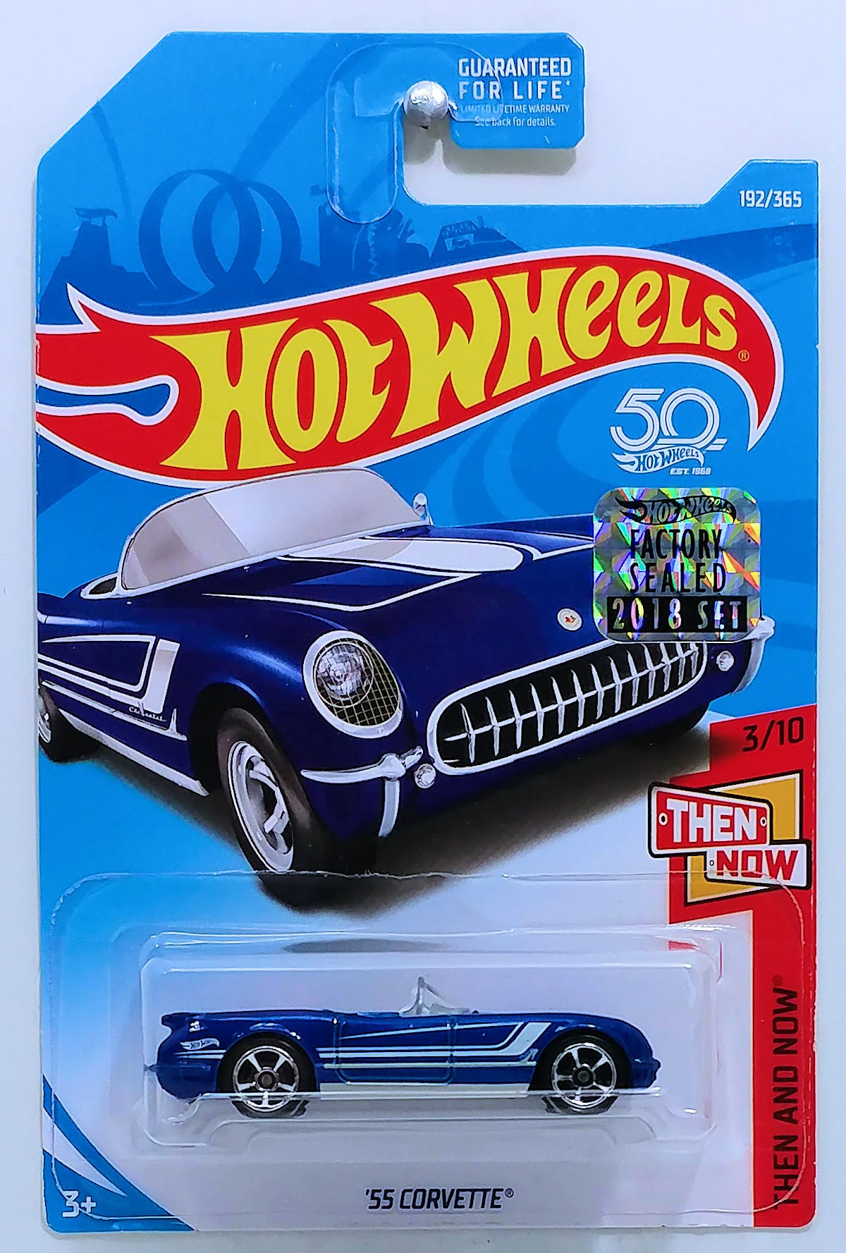 Hot Wheels '55 Corvette 2018 (FKB19)