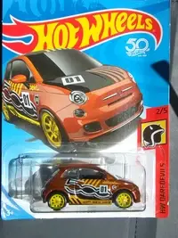 Hot Wheels Fiat 500 2018