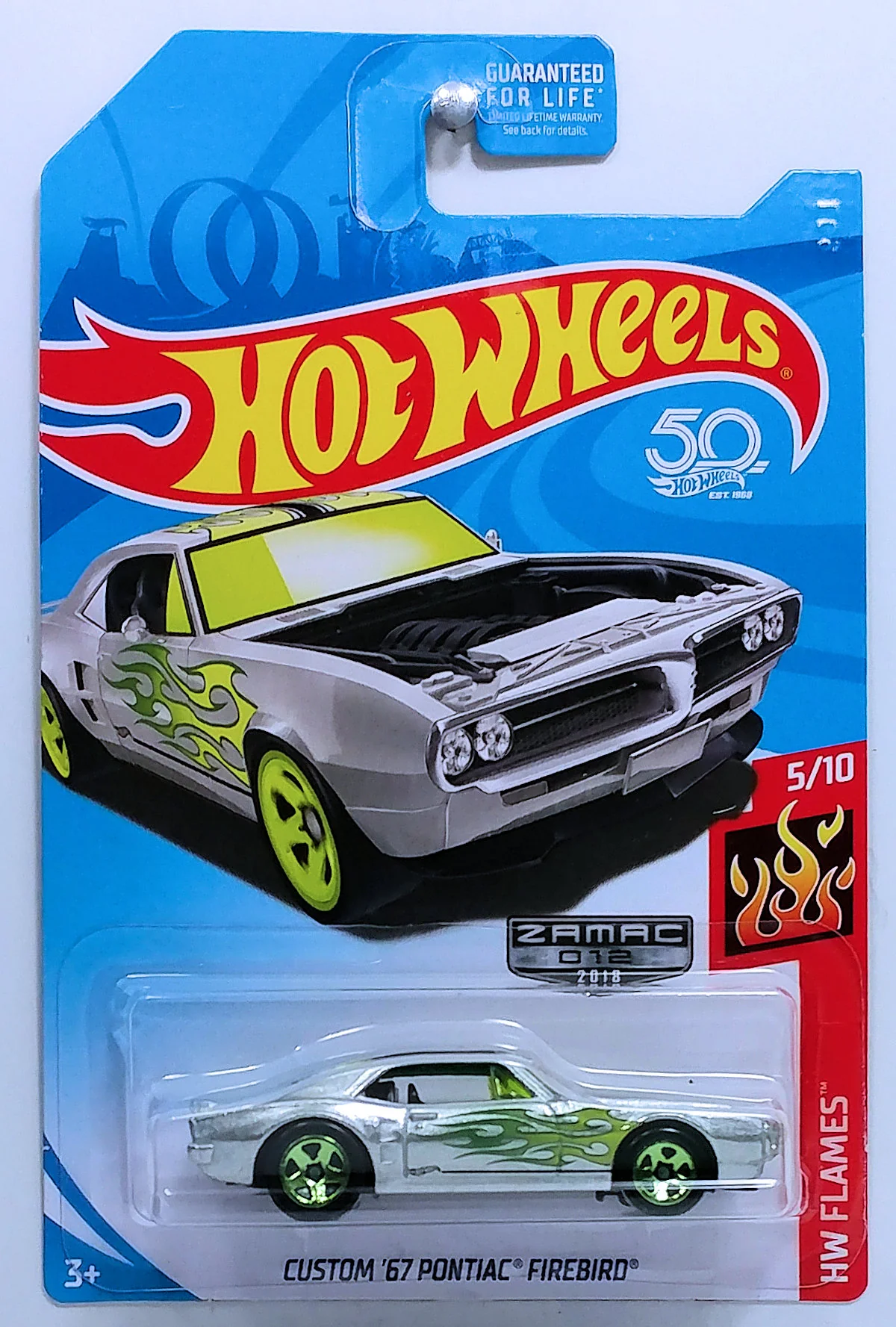 Hot Wheels Custom '67 Pontiac Firebird 2018 (FKB87)