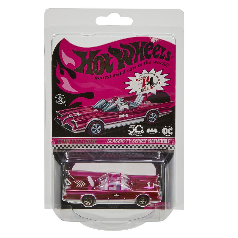 Hot Wheels BATMAN CLASSIC TV SERIES BATMOBILE 2018 (FPN28)