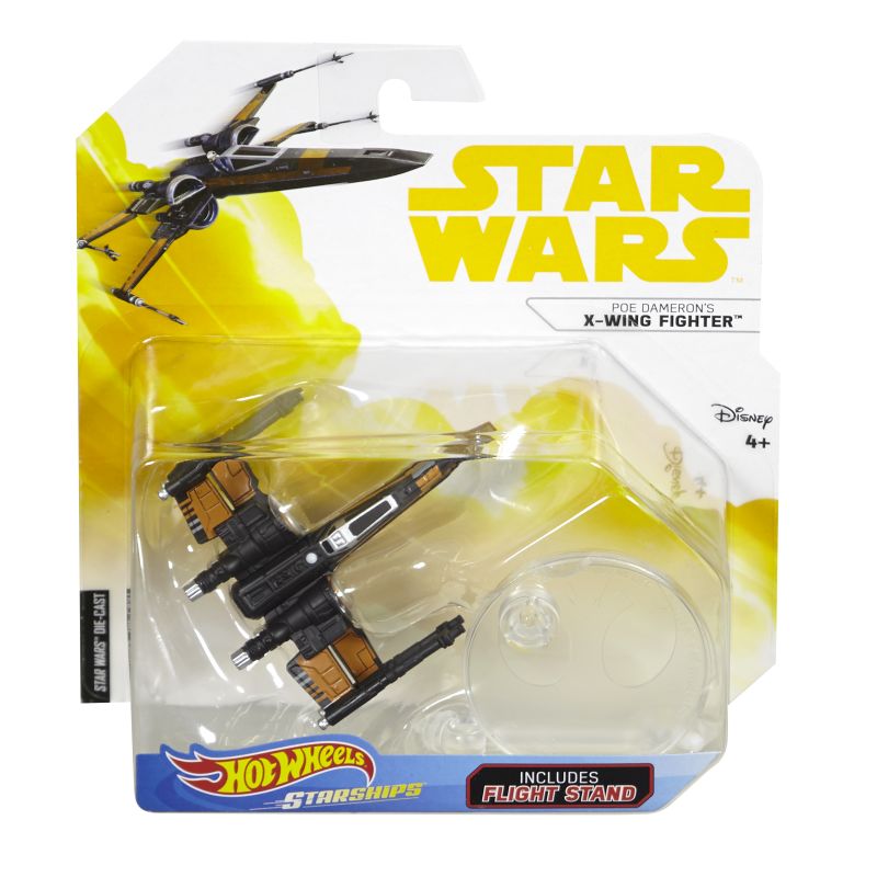 Hot Wheels POE DAMERON'S X-WING FIGHTER 2018 (FTT68)