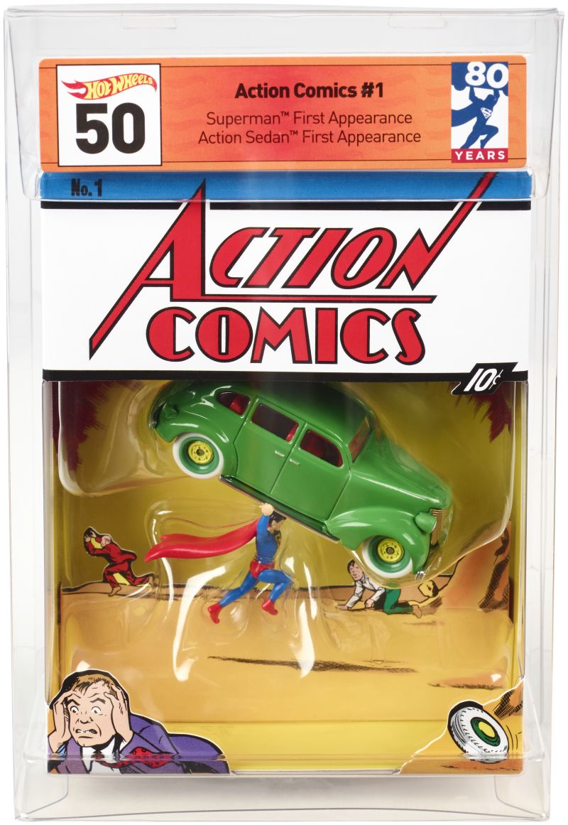 Hot Wheels ACTION COMICS #1 SEDAN 2018 (GBP01)