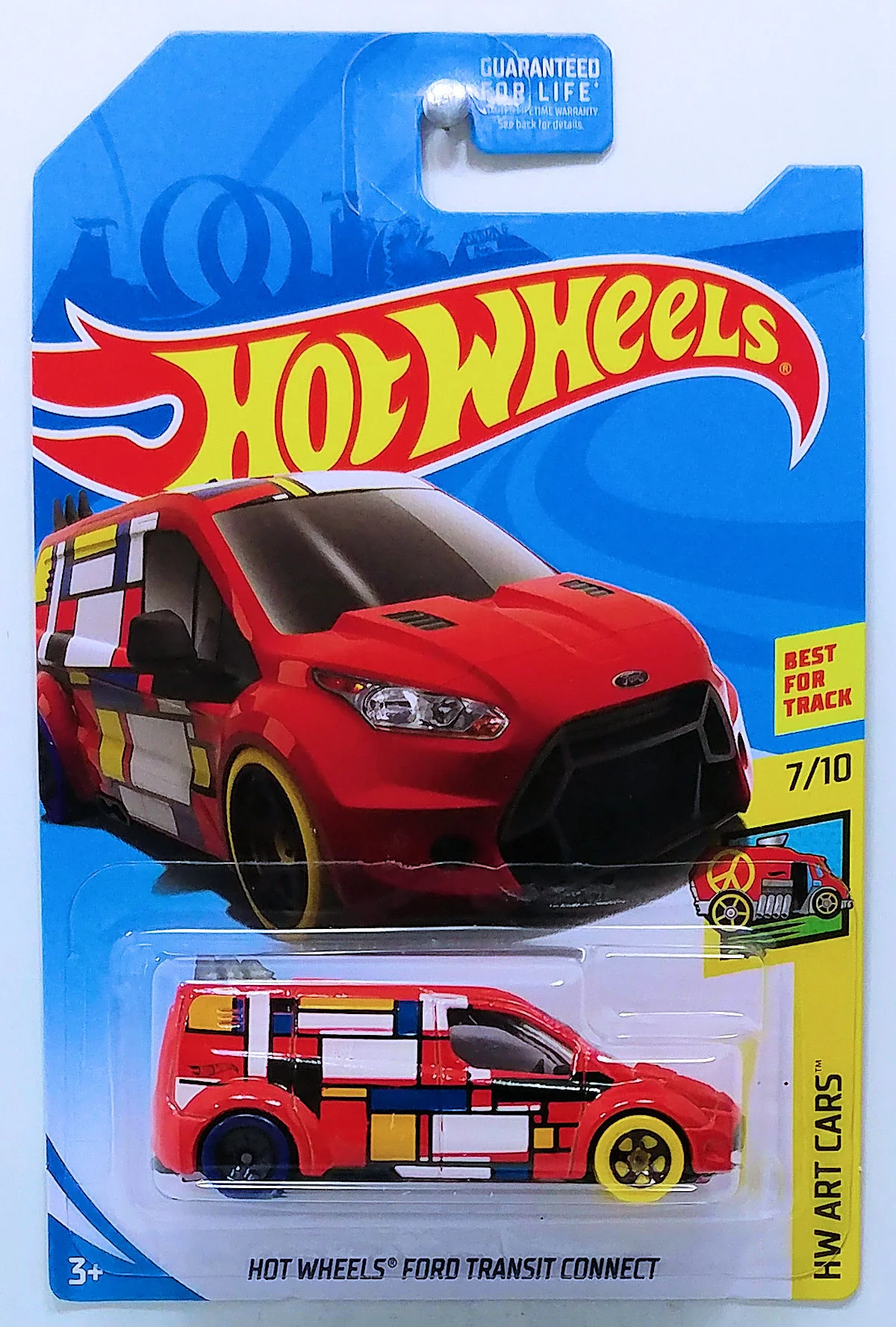 Hot Wheels Hot Wheels Ford Transit Connect 2018 (GFB79)