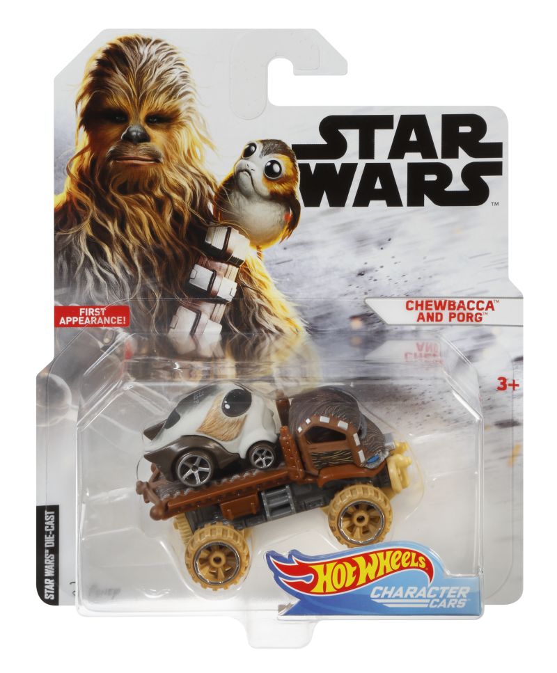 Hot Wheels CHEWBACCA AND PORG 2019 (FJF90)