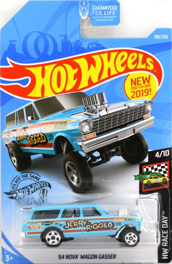 Hot Wheels '64 Nova Wagon Gasser 2019 (FYB75)