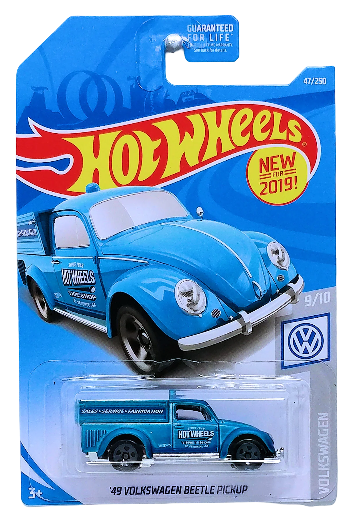 Hot Wheels '49 Volkswagen Beetle Pickup 2019 (FYB78)