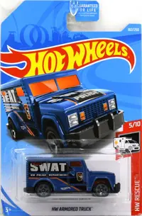 Hot Wheels HW Armored Truck 2019