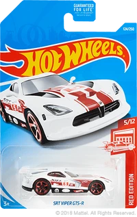 Hot Wheels SRT Viper GTS-R 2019 (FYG66)