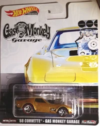 Hot Wheels '68 Corvette - Gas Monkey Garage 2019 (FYP61)