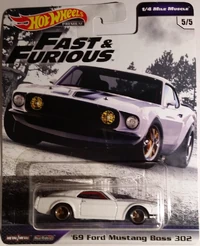Hot Wheels '69 Ford Mustang Boss 302 2019 (GBW89)