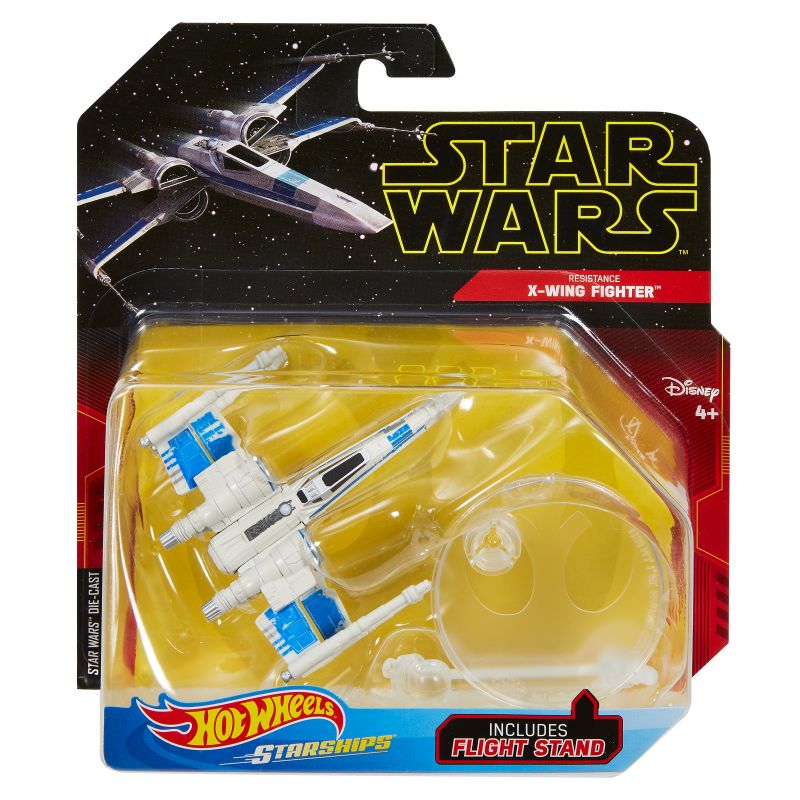 Hot Wheels RESISTANCE X-WING FIGHTER 2019 (GGY64)