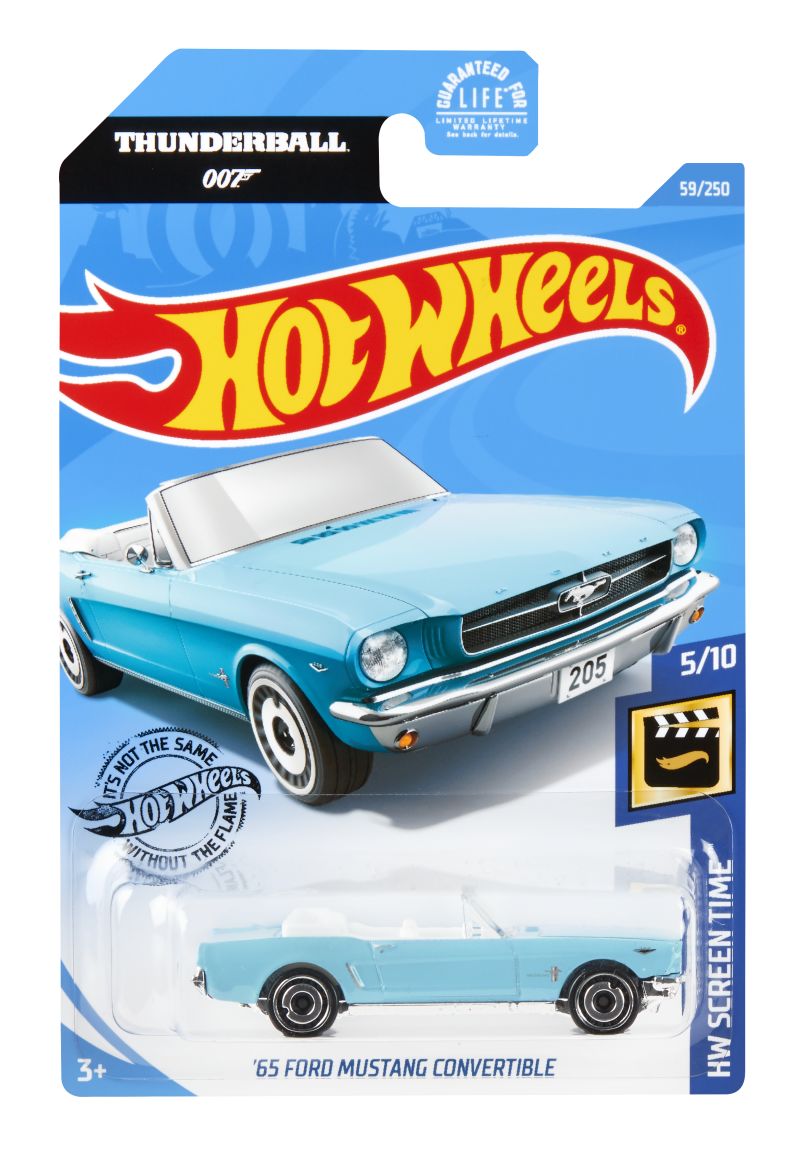 Hot Wheels ’65 FORD MUSTANG CONVERTIBLE 2020 (GHC77)