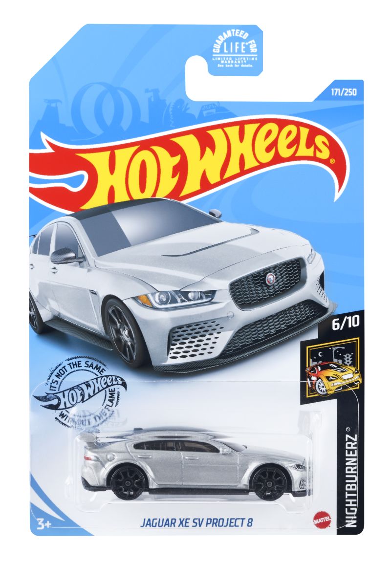 Hot Wheels Jaguar XE SV Project 8 2020 (GHF47)