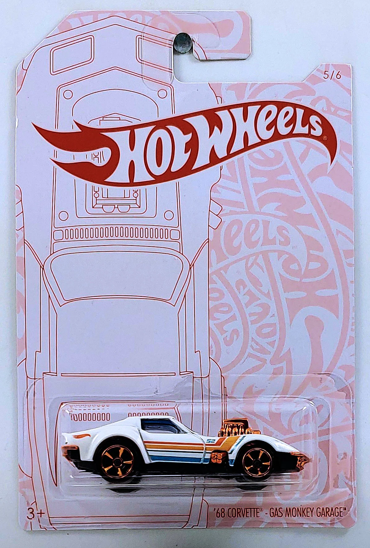 Hot Wheels '68 Corvette - Gas Monkey Garage 2020 (GJW52)