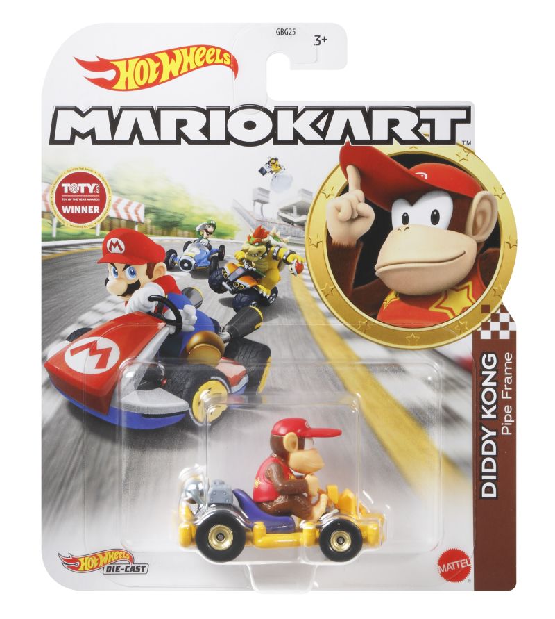 Hot Wheels DIDDY KONG PIPE FRAME 2021 (GRN15)