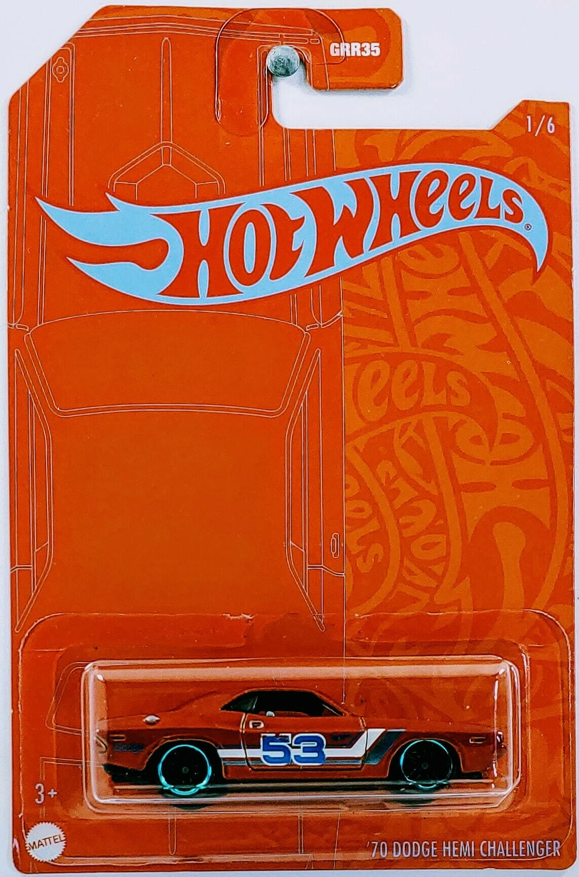 Hot Wheels '70 Dodge Hemi Challenger 2021 (GRP83)
