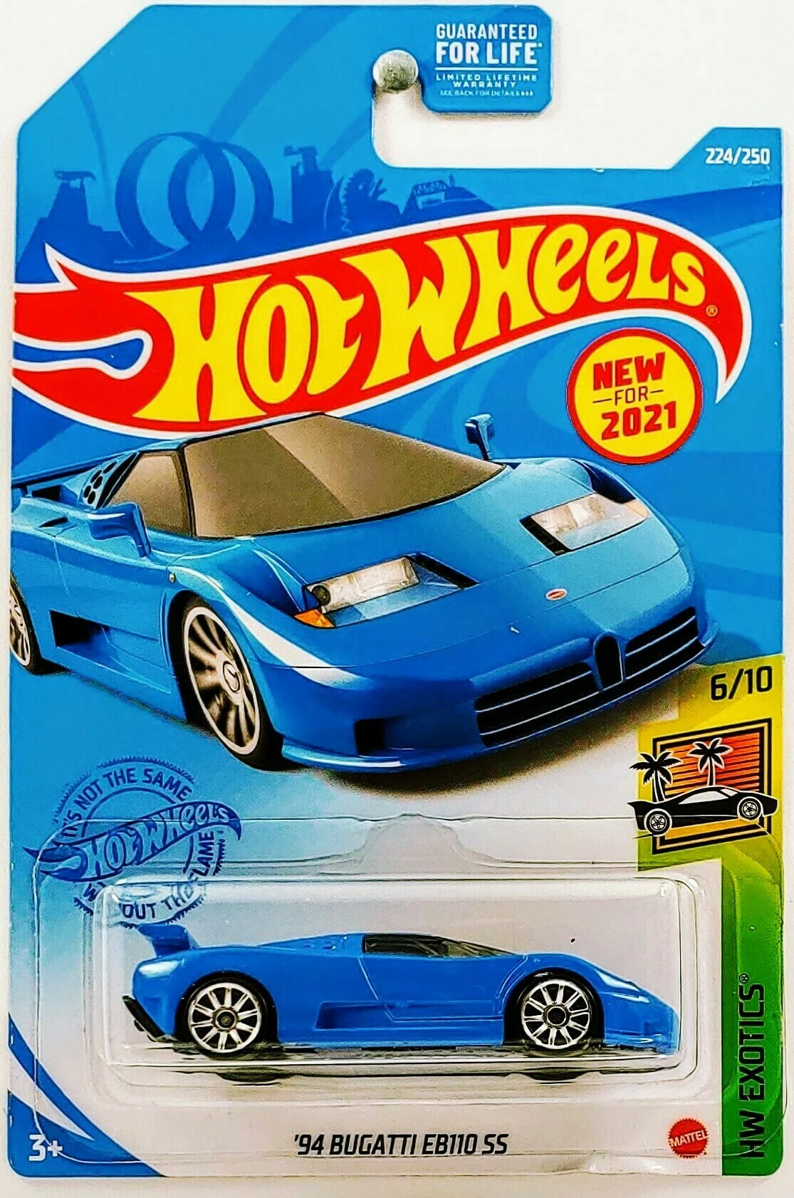 Hot Wheels '94 Bugatti EB110 SS 2021 (GRX25)