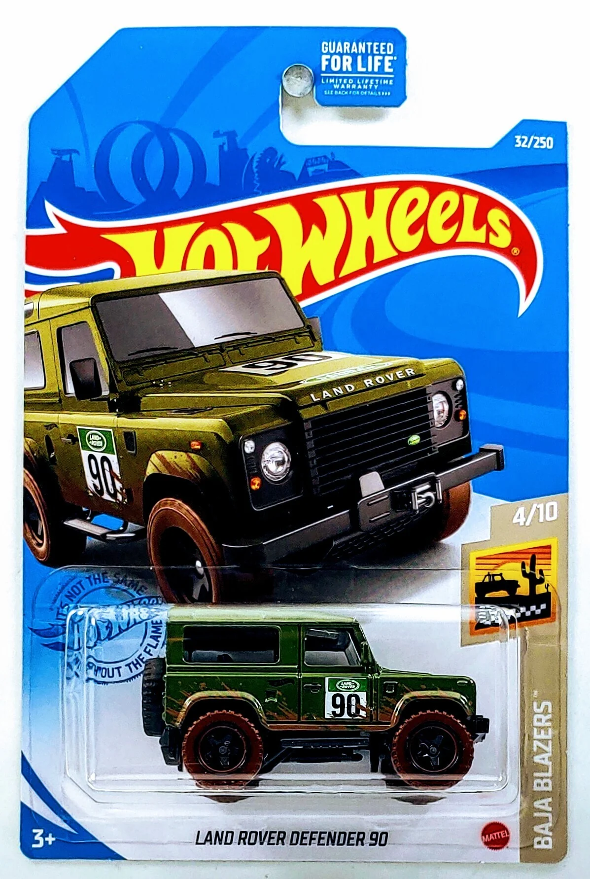Hot Wheels Land Rover Defender 90 2021 (GRX66)