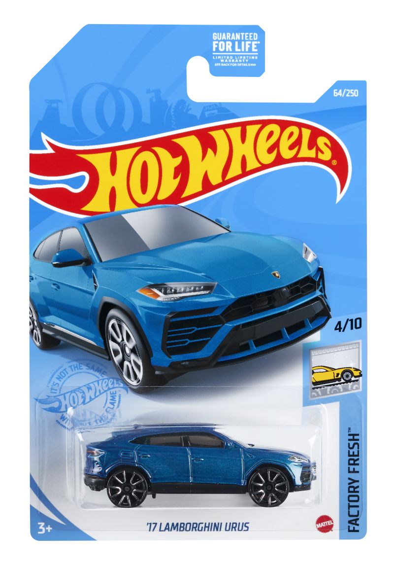 Hot Wheels '17 Lamborghini Urus 2021 (GRY29)
