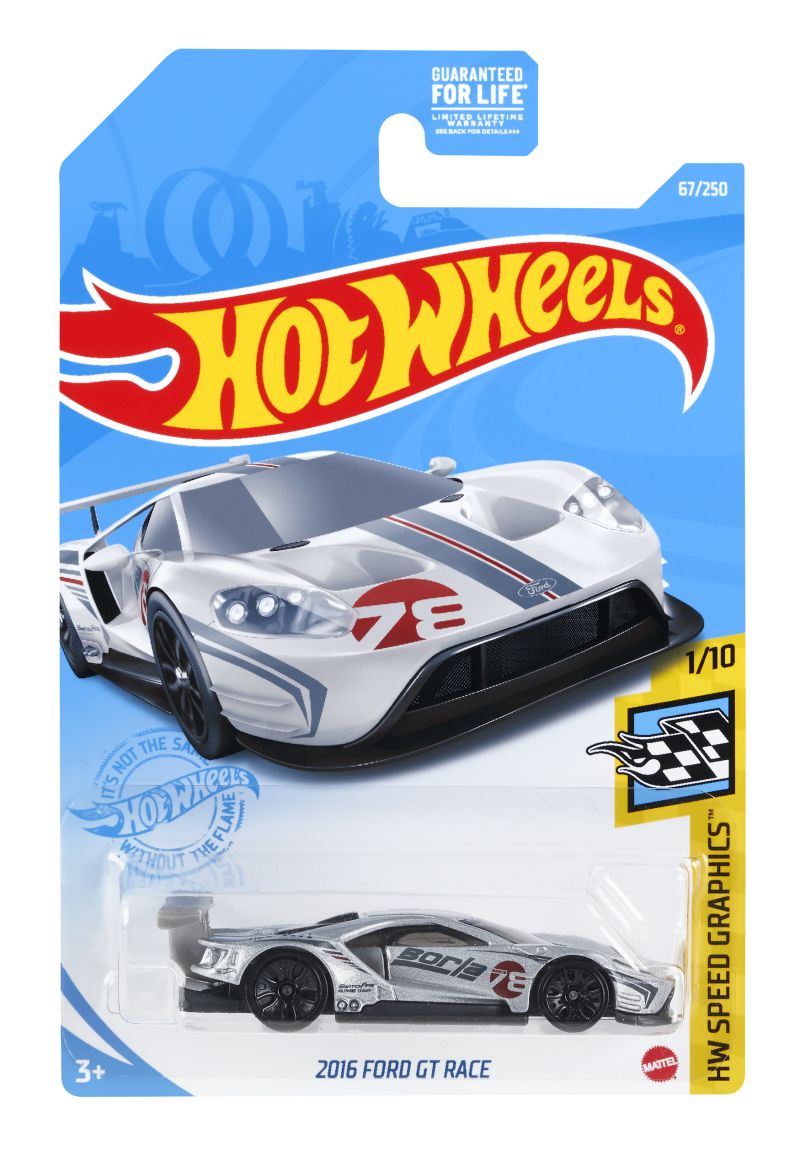 Hot Wheels 2016 Ford GT Race 2021 (GRY40)