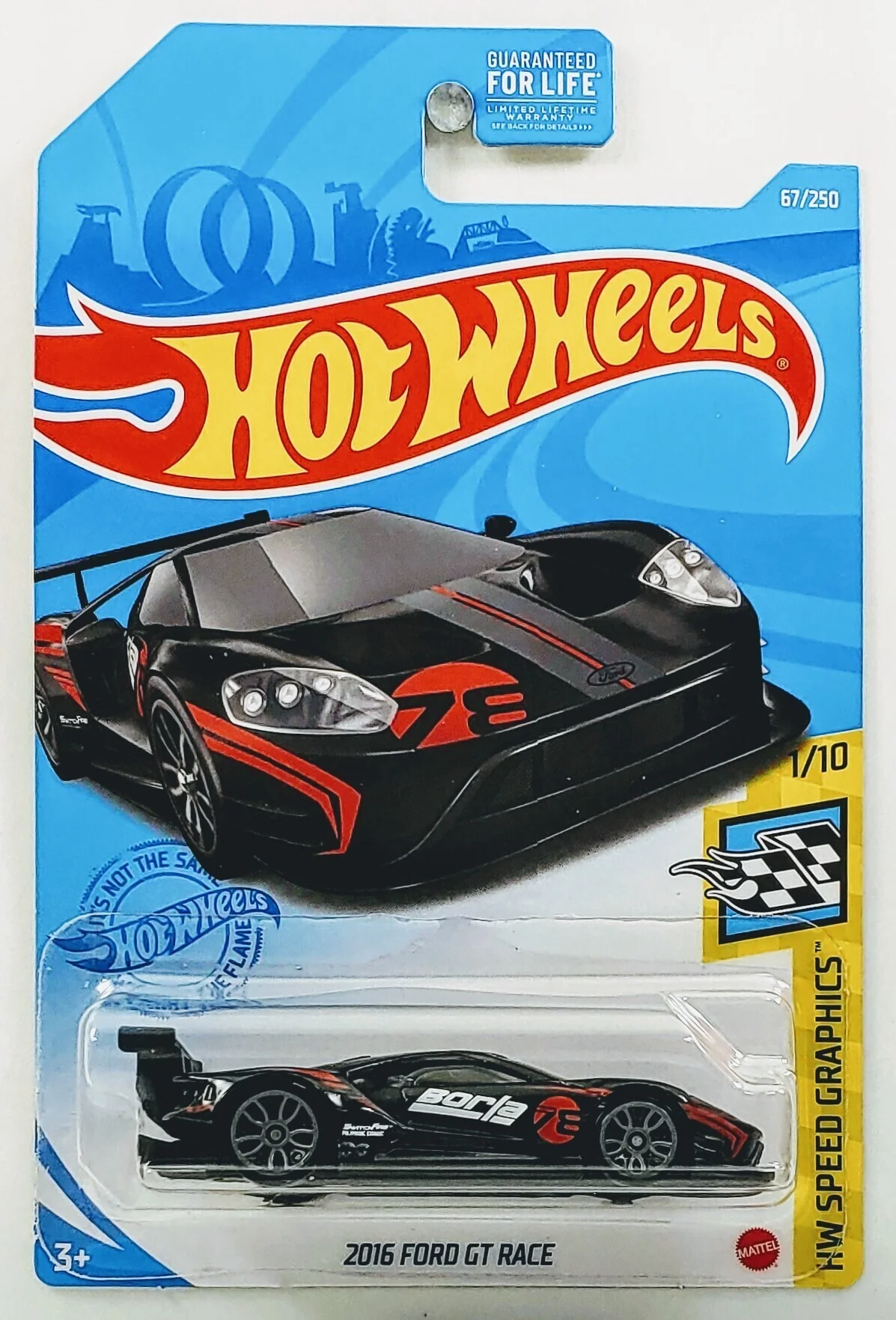 Hot Wheels 2016 Ford GT Race 2021 (GTB52)