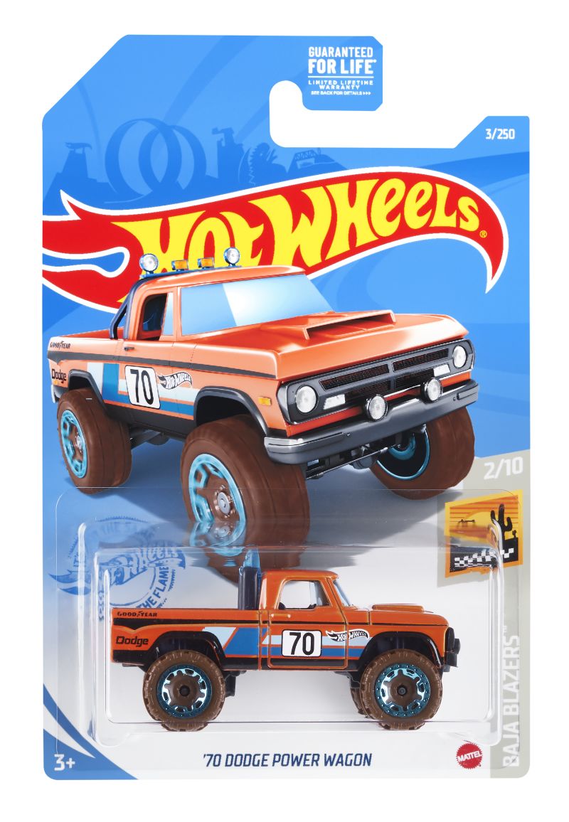 Hot Wheels '70 Dodge Power Wagon 2021 (GTB58)