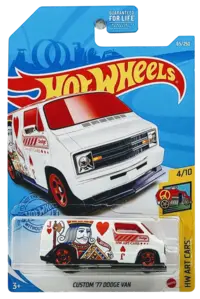 Hot Wheels Custom '77 Dodge Van 2021