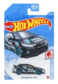 Hot Wheels 2018 Honda Civic Type R 2021