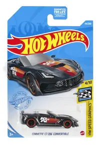 Hot Wheels Corvette C7 Z06 Convertible 2021